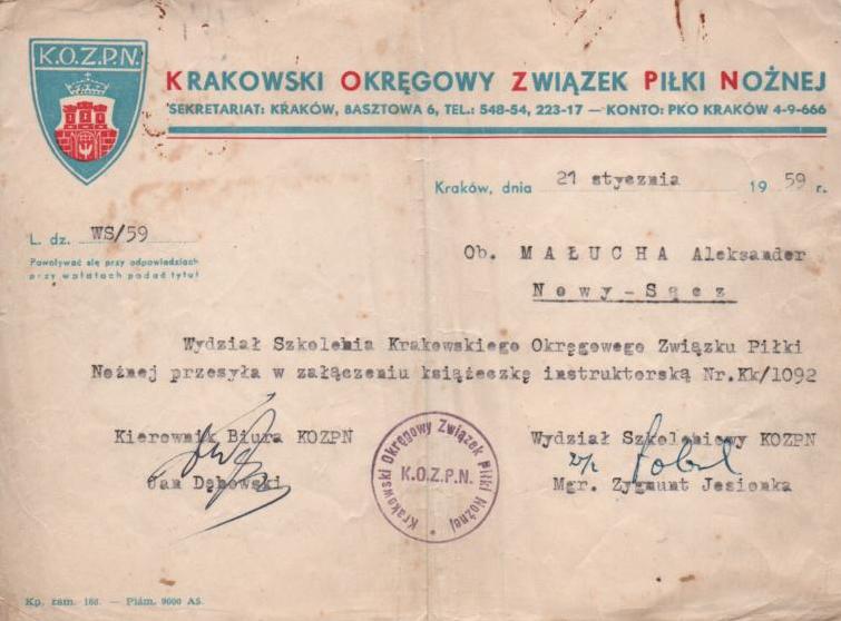 trener piłki nożnej